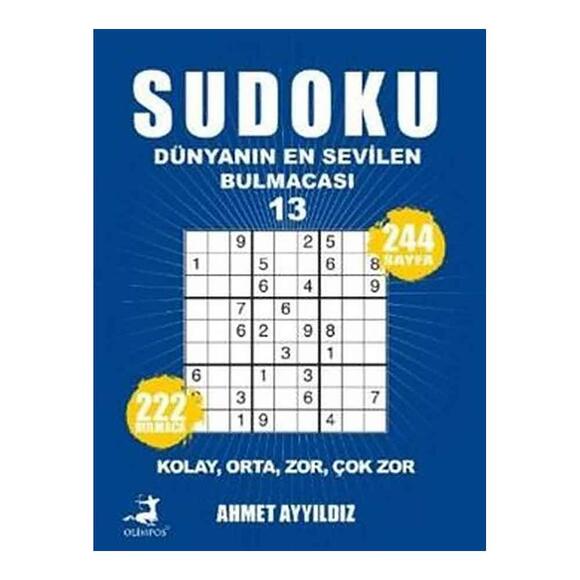 Sudoku Dünyanın En Sevilen Sevilen Bulmacası 13