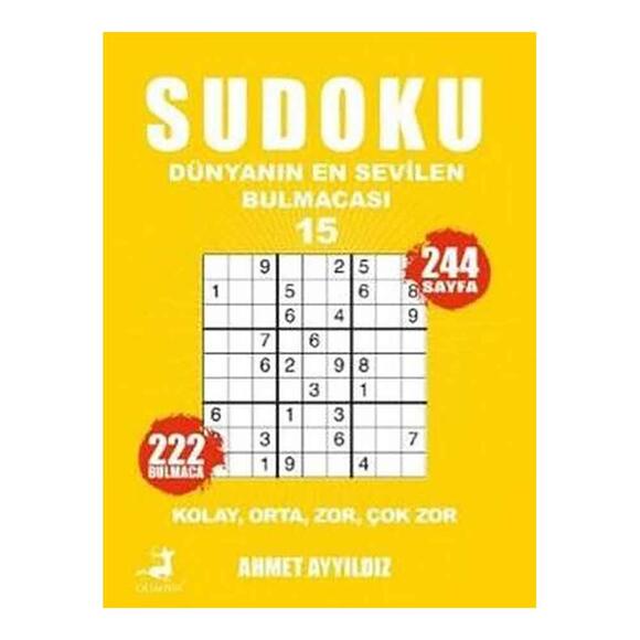 Sudoku Dünyanın En Sevilen Sevilen Bulmacası 15