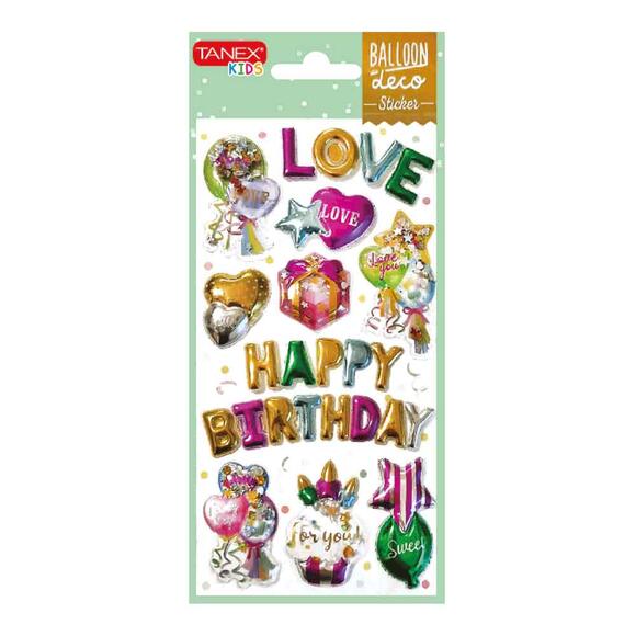 Tanex Balon-10 Serisi Etiketi TNX-26010