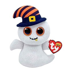 Ty Beanie Boo’s Nightcap Halloween Ghost White 15 Cm - Thumbnail
