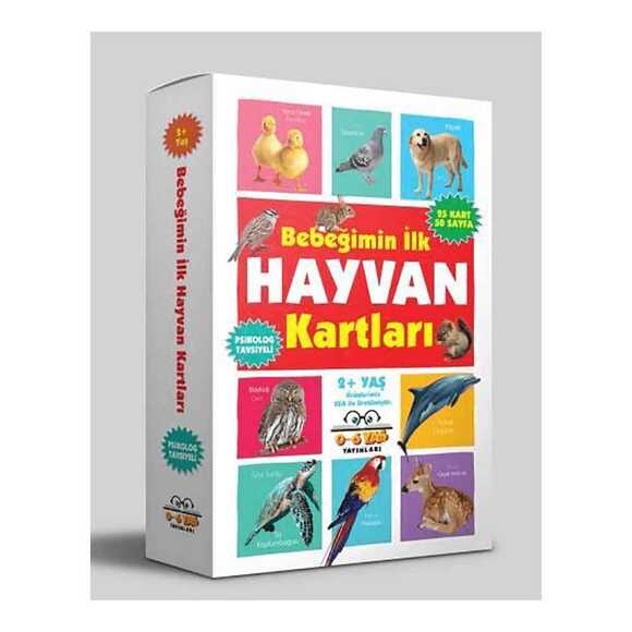 0 6 Yaş Yayınları Bebeğimin İlk Hayvan Kartları