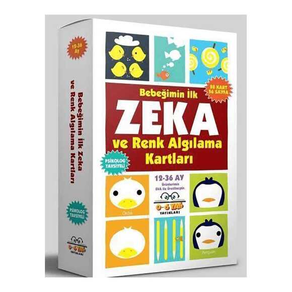 0 6 Yaş Yayınları Bebeğimin İlk Zeka ve Renk Algılama Kartları