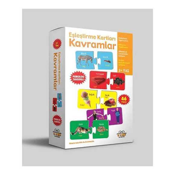 0 6 Yaş Yayınları Eşleştirme Kartları Kavramlar