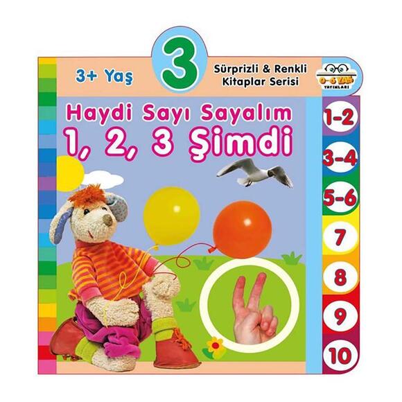 0 6 Yaş Yayınları Haydi Sayı Sayalım 1.2.3 - 3+ Yaş
