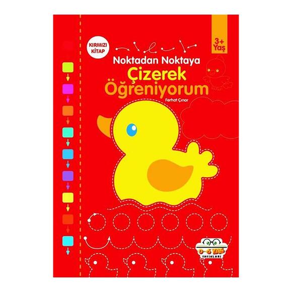 06 Yaş Çizerek Öğreniyorum Kırmızı