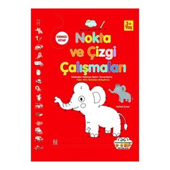 0 6 Yaş Yayınları - 06 Yaş Nokta Ve Çizgi Kırmızı