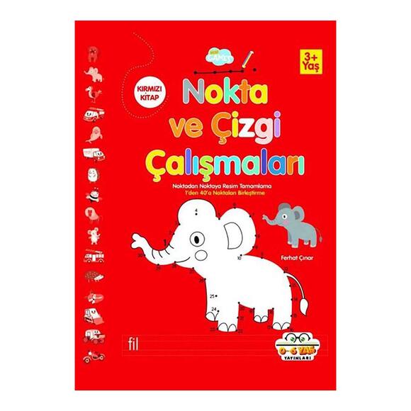 06 Yaş Nokta Ve Çizgi Kırmızı