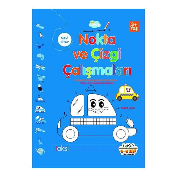 06 Yaş Nokta Ve Çizgi Mavi