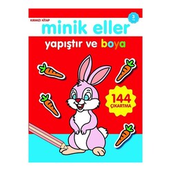0 6 Yaş Yayınları - 06 Yaş Yayınları Minik Eller - 3 Yaş Kırmızı