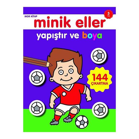 06 Yaş Yayınları Minik Eller - 3 Yaş Mor