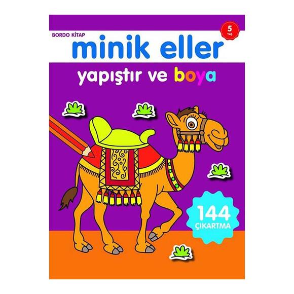 06 Yaş Yayınları Minik Eller - 5 Yaş Bordo