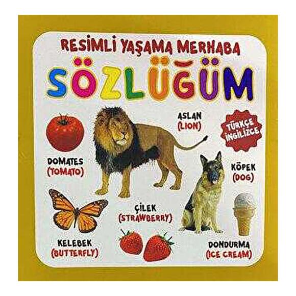 06 Yaş Yayınları Resimli Yaşama Merhaba Sözlüğüm