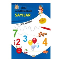 0 6 Yaş Yayınları - 06 Yaş Yaz Çiz Sil Sayılar
