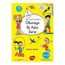 1. Sınıf Dik Temel Harflerle Okumaya İlk Adım Anetil Serisi Seti - 10 Kitap Takım - Thumbnail