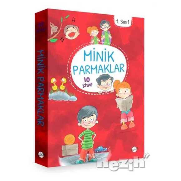 1. Sınıf - Minik Parmaklar 10 Kitap (Düz Yazı)