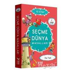 1. Sınıf Seçme Dünya Masalları Düz Yazılı - 10 Kitap Kitap - Thumbnail