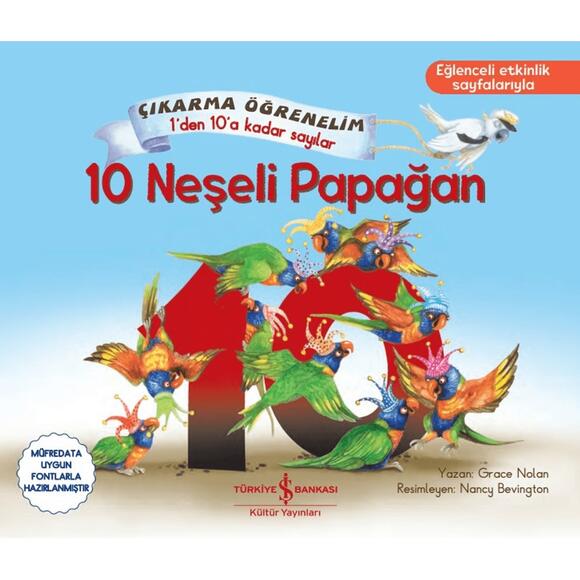 10 Neşeli Papağan - Çıkarma Öğrenelim 1’den 10’a Kadar Sayılar