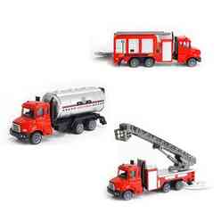 Mega - 1:64 P B Dıe Cast Vehıcle 12Pcs 2214-6