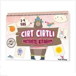 Yeti Kitap - 2-4 Yaş Cırt Cırtlı Aktivite Kitabım