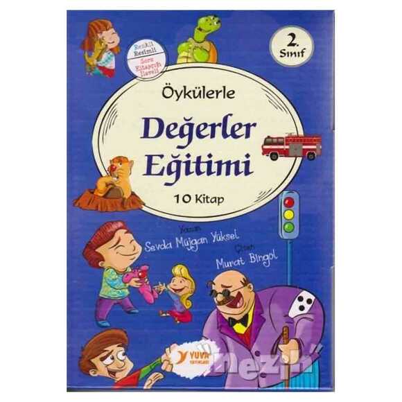 2. Sınıflar İçin Öykülerle Değerler Eğitimi Seti (10 Kitap Takım)