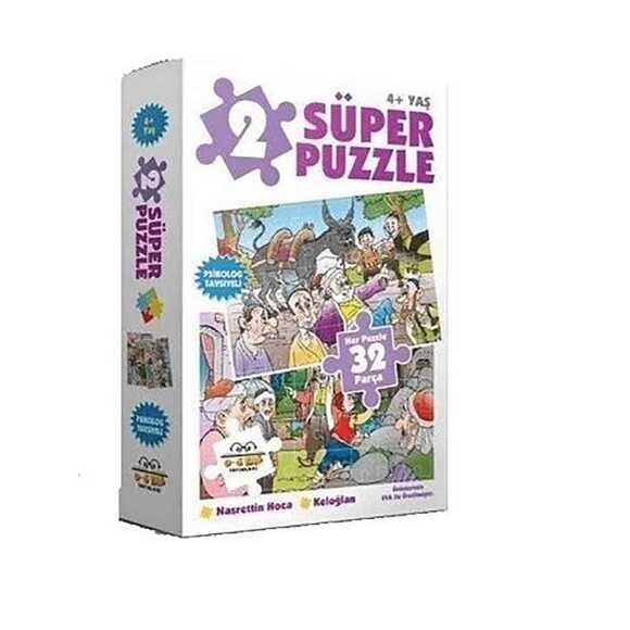 2 Süper Puzzle Nasrettin Hoca Keloğlan