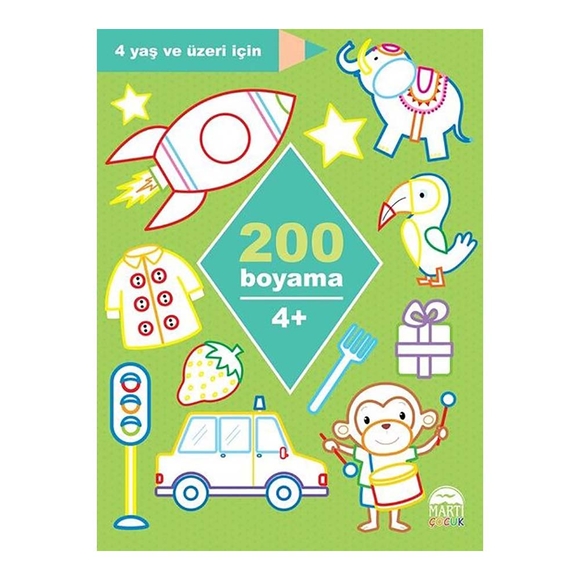 200 Boyama +4 Yaş