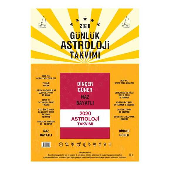 2020 Günlük Astroloji Takvimi