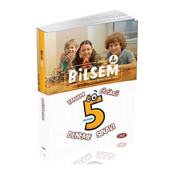 3. Sınıf BİLSEM Tamamı Çözümlü 5 Deneme Sınavı