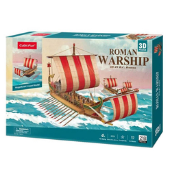Neco 3D PUZZLE - 3D Antik Roma Savaş Gemisi CUB/T4037H