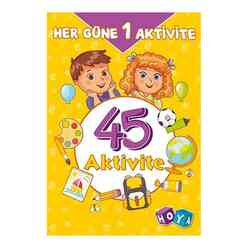 Hoya Yayınları - 45 Aktivite - Her Güne 1 Aktivite