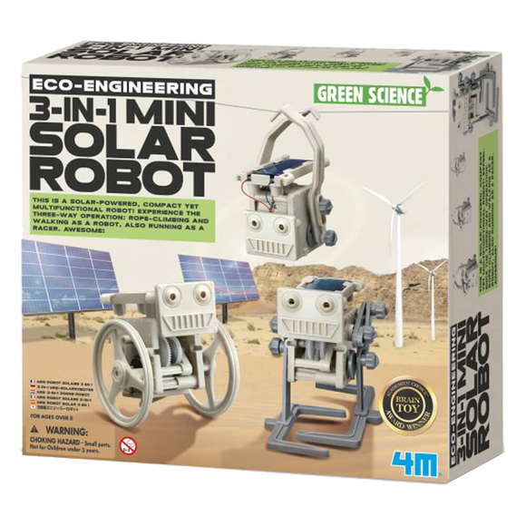 4M Eco Engineering 3in1 Mini Solar Robot 3377