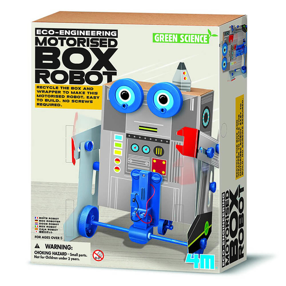 4M Motorlu Kutu Robot 3389