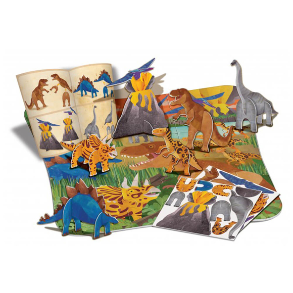 4M Thinkingkits 3D Yapboz Dinozorlar 4668