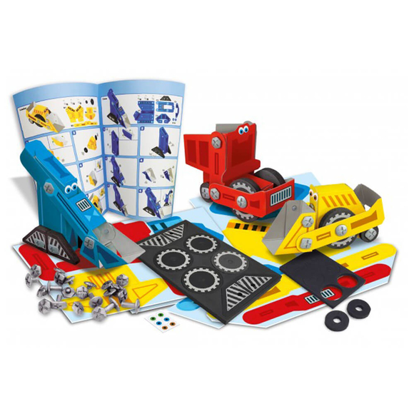 4M Thinkingkits İnşaat Kamyonları 4673