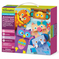 Rastplay 4M - 4M Thinkingkits Kağıt Poşet Kuklalar 4672