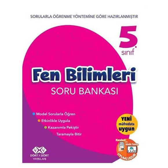 4x4 5. Sınıf Fen Bilimleri Soru Bankası