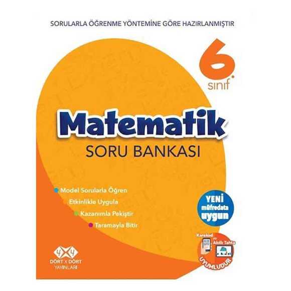 4x4 6. Sınıf Matematik Soru Bankası