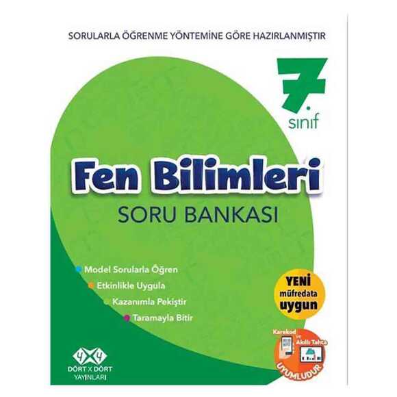 4x4 7. Sınıf Fen Bilimleri Soru Bankası