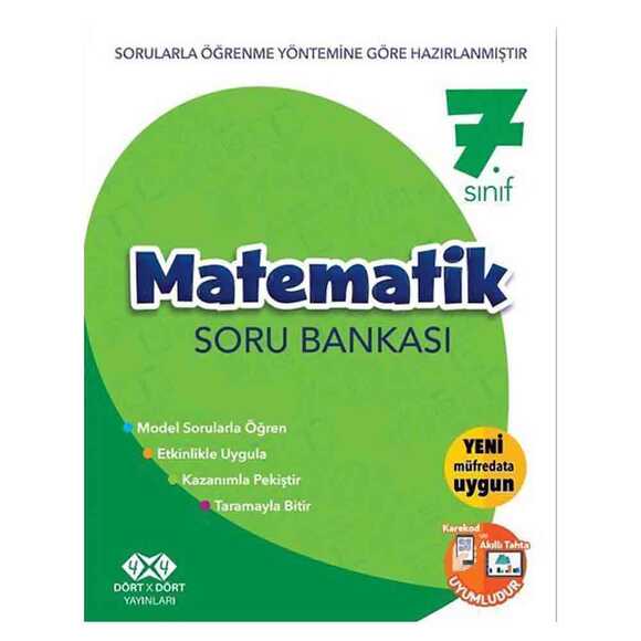 4x4 7. Sınıf Matematik Soru Bankası