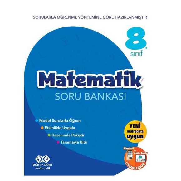 4x4 8. Sınıf Matematik Soru Bankası