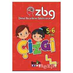 Limon Kids Yayınları - 5 - 6 Yaş Çizgi - Zihinsel Becerilerimi Geliştiriyorum