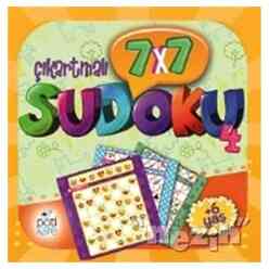 Pötikare Yayınları - 7x7 Çıkartmalı Sudoku - 4 (Çıkartmalı)