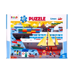 80 Parça Puzzle - Liman - Thumbnail