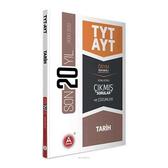 A Yayın  Son 20 Yıl TYT AYT Tarih Çıkmış Sorular