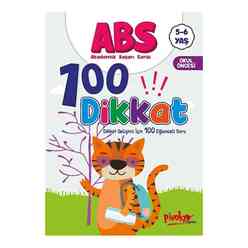 ABS 100 Dikkat - Dikkat Gelişimi İçin 100 Eğlenceli Soru 5 - 6 Yaş - Thumbnail