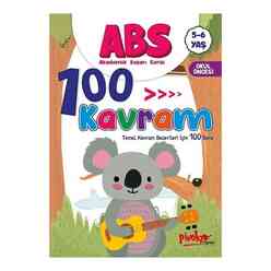 ABS 100 Kavram - Temel Kavram Becerileri İçin 100 Soru 5 - 6 Yaş - Thumbnail