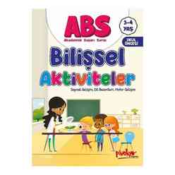 ABS Bilişsel Aktiviteler - Sayısal Gelişim Dil Becerileri Motor Gelişim 3 - 4 Yaş - Thumbnail