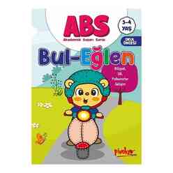 ABS Bul - Eğlen Bilişsel Dil Psikomotor Gelişim 3 - 4 Yaş - Thumbnail