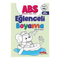 ABS Eğlenceli Boyama - Küçük Kas Gelişimi 5 - 6 Yaş - Thumbnail