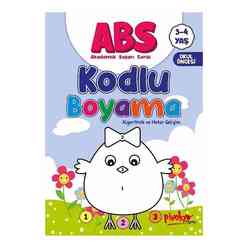 ABS Kodlu Boyama Algoritmik ve Motor Gelişim 3 - 4 Yaş - Thumbnail